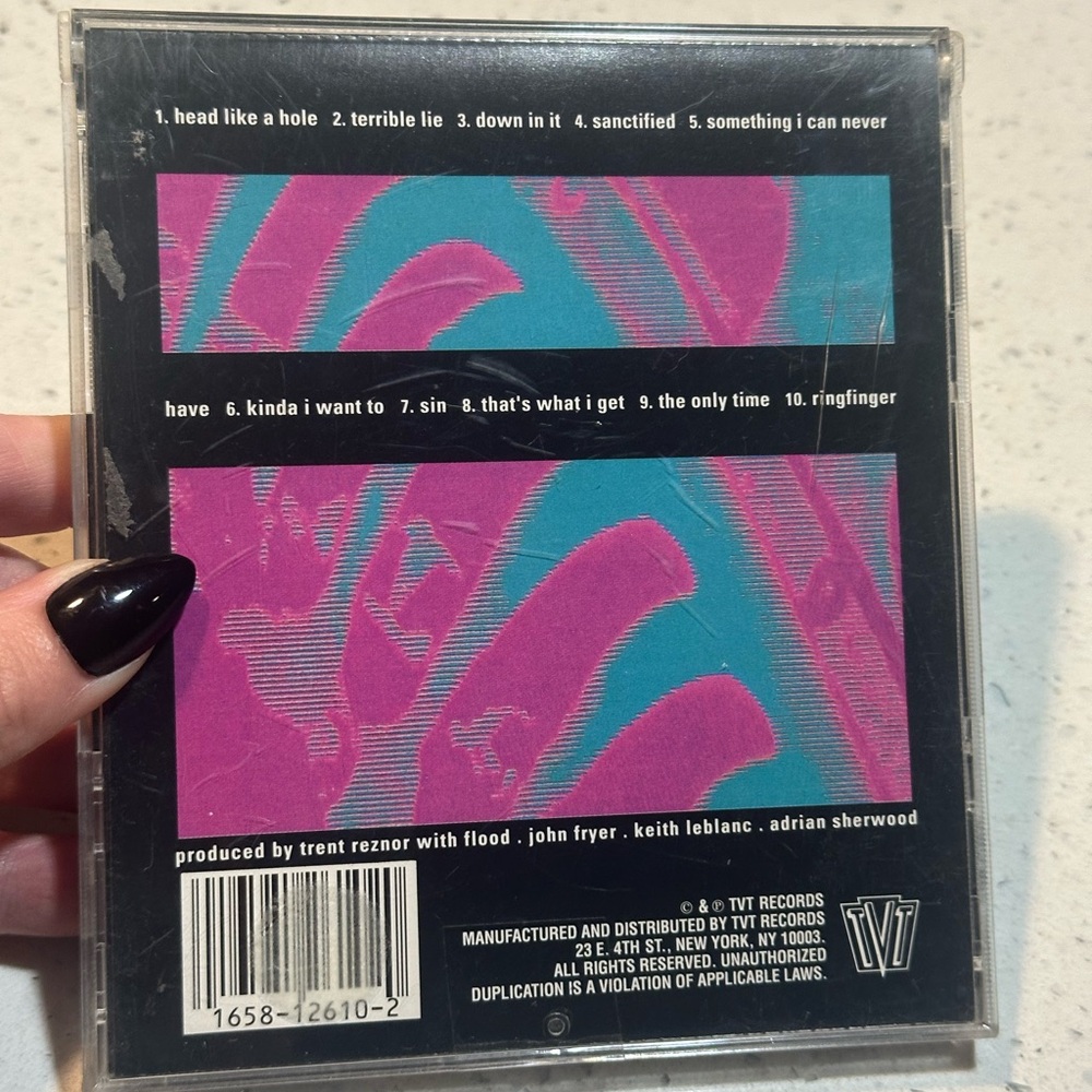 Nine Inch Nails Pretty Hate Machine CD - Picture 12 of 16